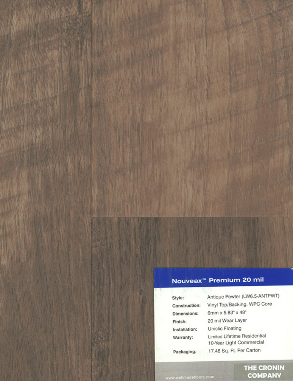 Cronin Nouveax Antique Pewter