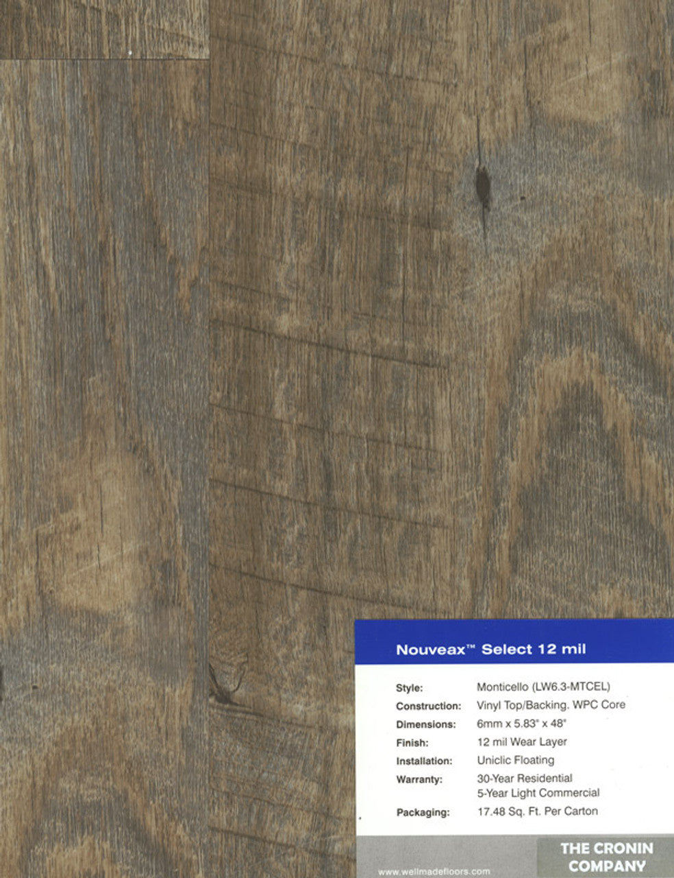 Cronin Nouveax Monticello