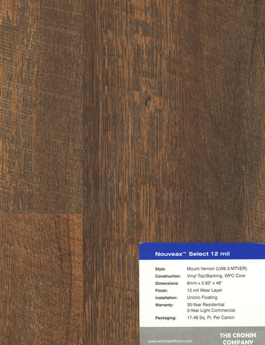 Cronin Nouveax Mount Vernon